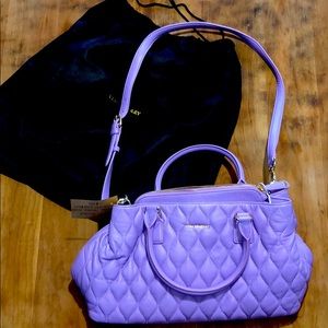 NWT- Vera Bradley quilted Emma satchel- lavender